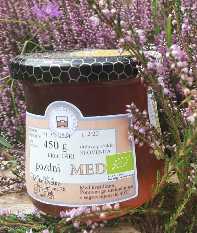 Ekološki gozdni med 450g