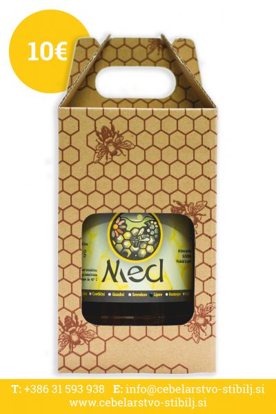 1x med po izbiri v darilni embalaži